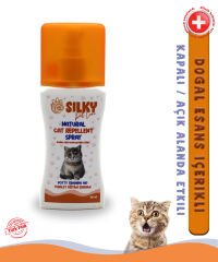 Silky - Kedi Uzaklaştırıcı ve Tuvalet Eğitim Desteği Spreyi  - 100ml