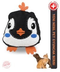 SilkyToys - Köpekler İçin Oyuncak -  Little Sparrow / 10 cm / Siyah